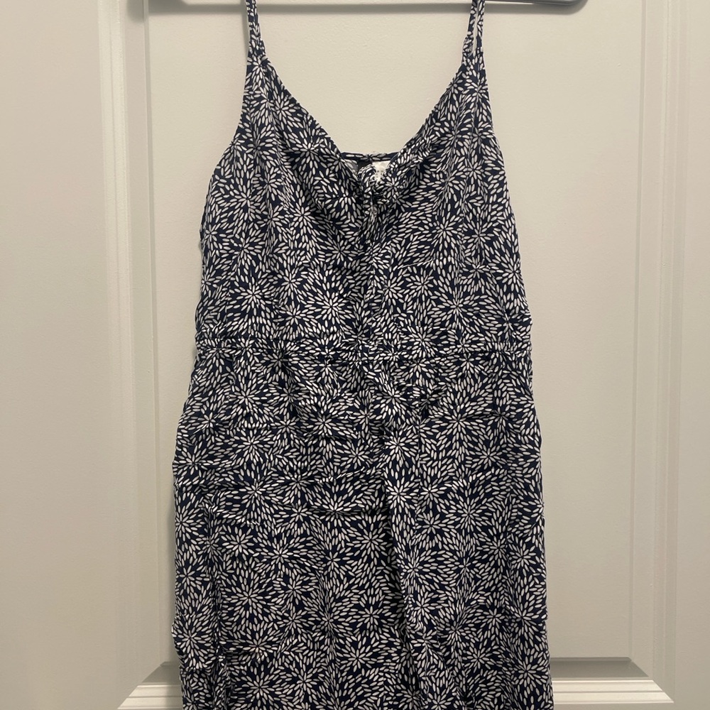 Divided Mini Sundress Sleeveless
